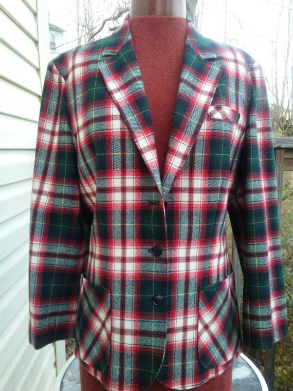 pendleton blazer vintage