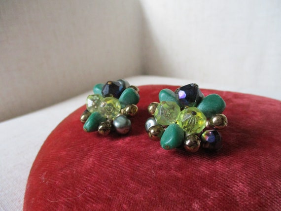 Vintage West Germany Blue Green Yellow and Black … - image 3