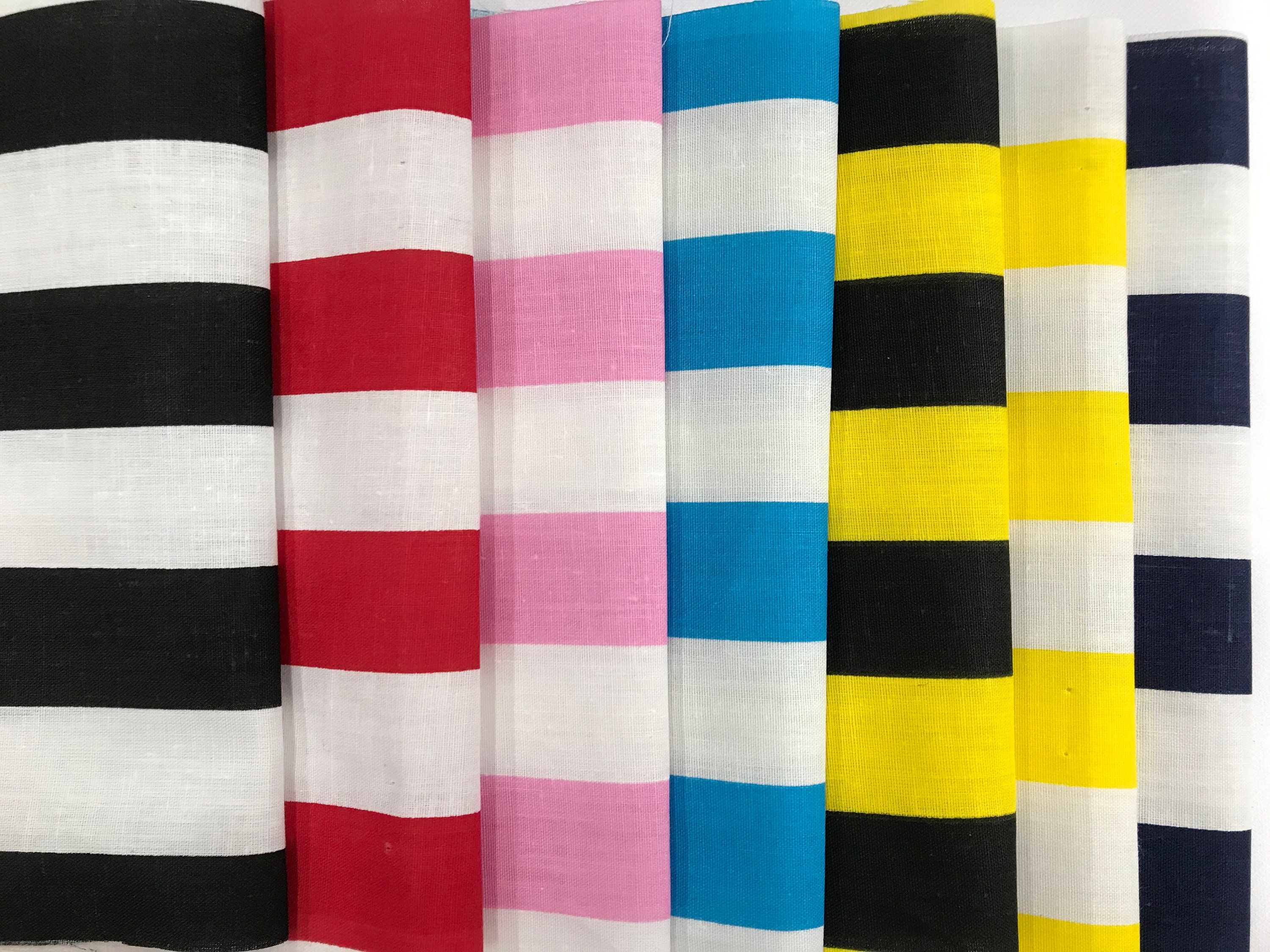 Striped Polyester Fabric 