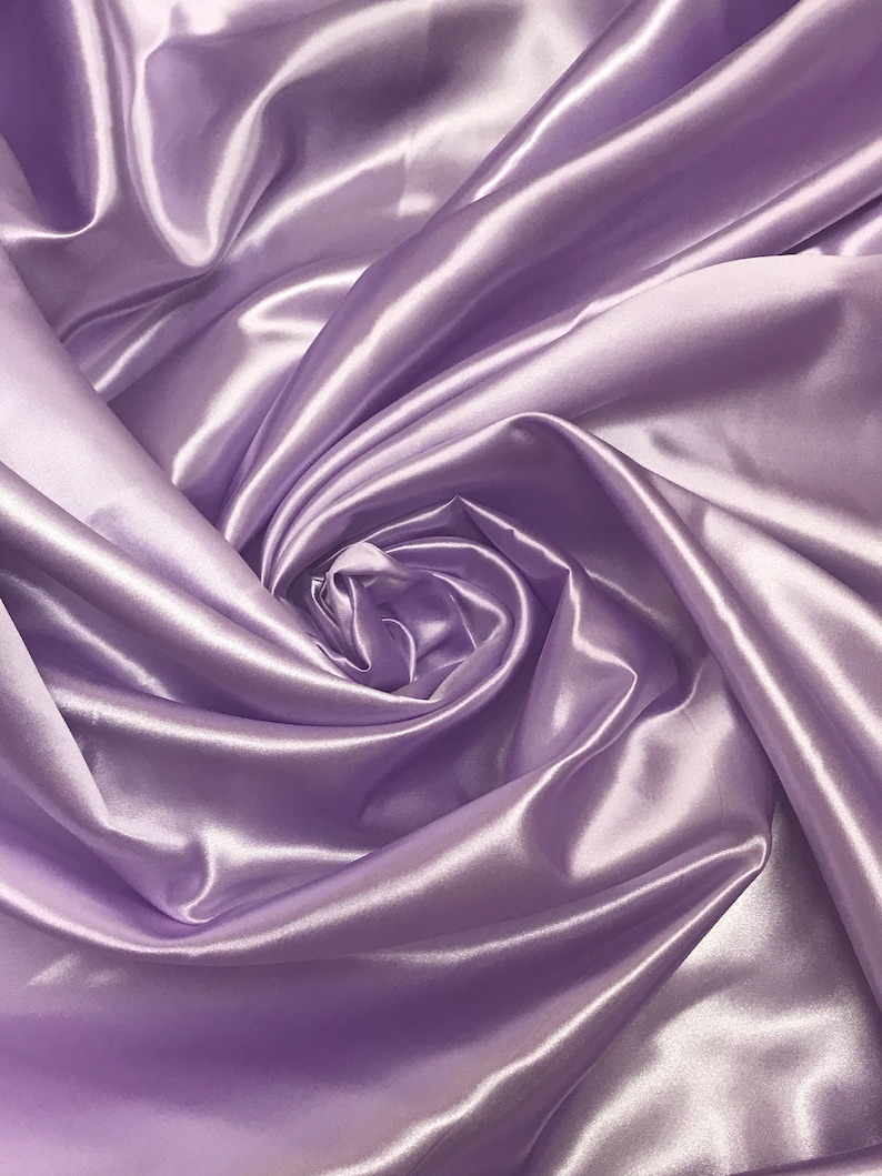 Bridal Thick Shiny Satin Fabric 60 Wide Sells by the Etsy