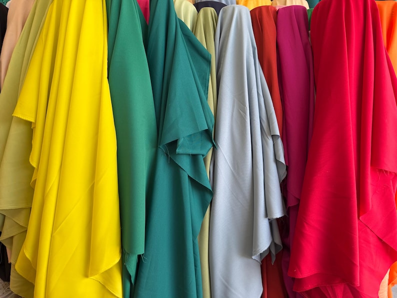 Poly Poplin 100% Polyester, Non-Stretch, Tablecloths, Backdrops, Overlays, Curtains, chair covers, Sells/price by the Yard image 1