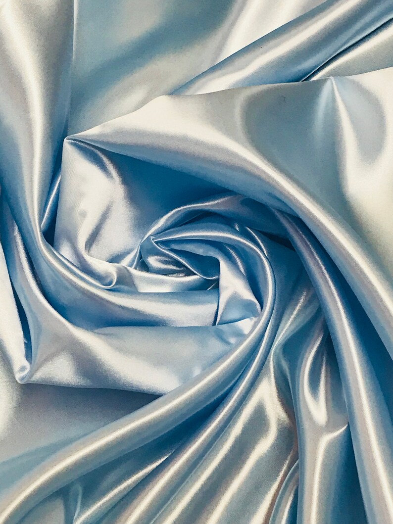 Bridal Thick Shiny Satin Fabric 60 Wide Sells by the Etsy Canada
