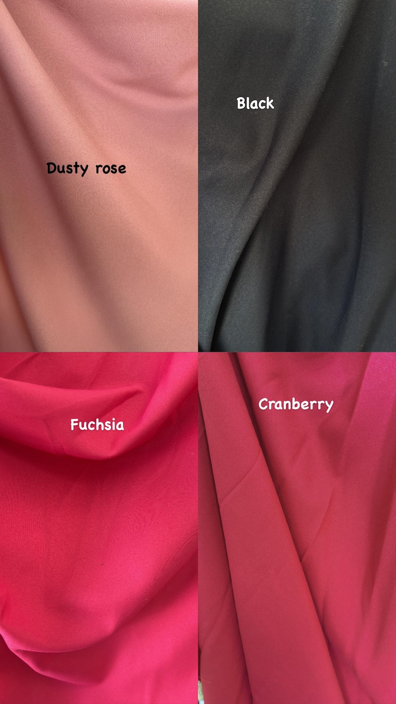 Poly Poplin 100% Polyester, Non-Stretch, Tablecloths, Backdrops, Overlays, Curtains, chair covers, Sells/price by the Yard image 2