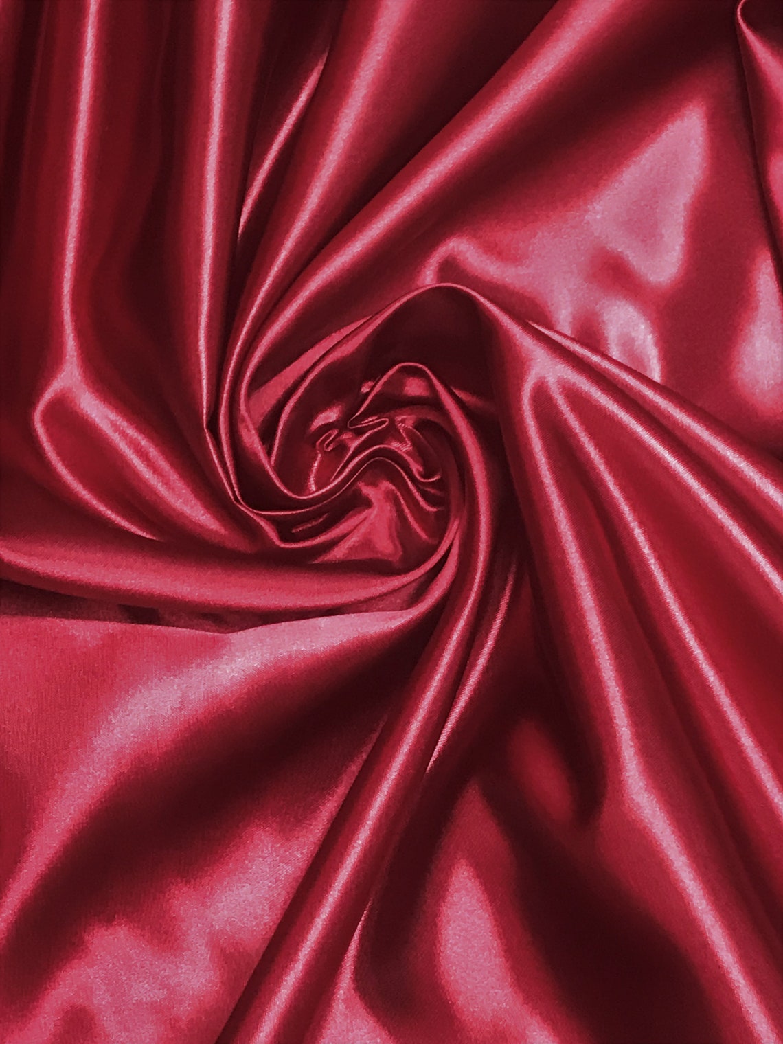 Bridal Thick Shiny Satin Fabric 60 Wide Sells by the Etsy