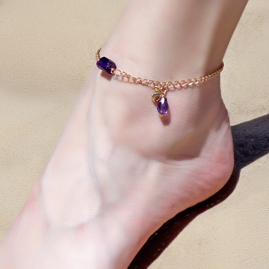 Yoga ankle bracelet deals