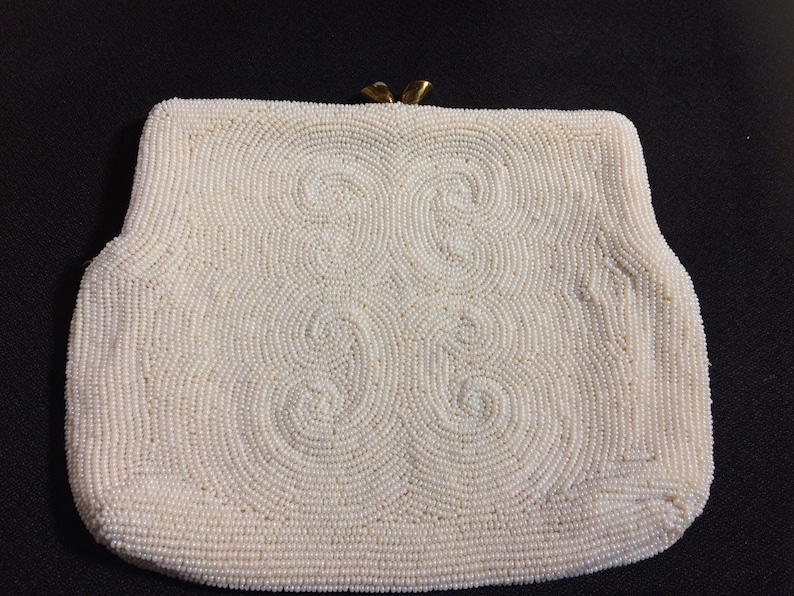 Vintage Handmade Beaded Clutch