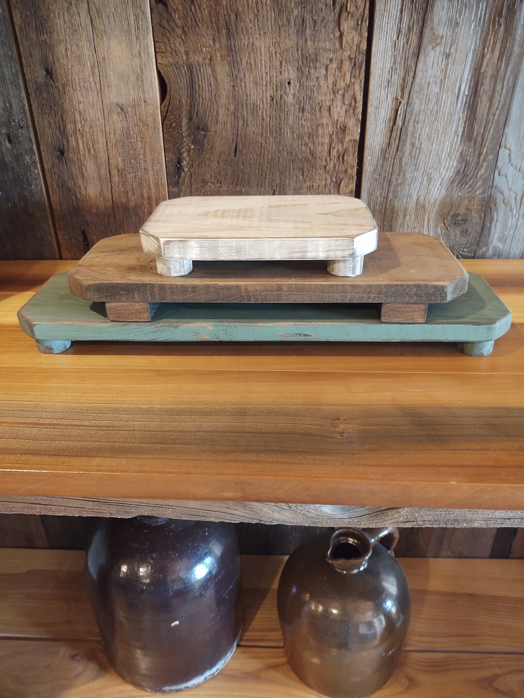 Rustic Table Riser - Etsy