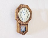 Vintage Howard Miller Schoolhouse Regulator Pendulum Wall Clock Westminster Chime - Heirloom Quality - Professionally Restored - Warranty