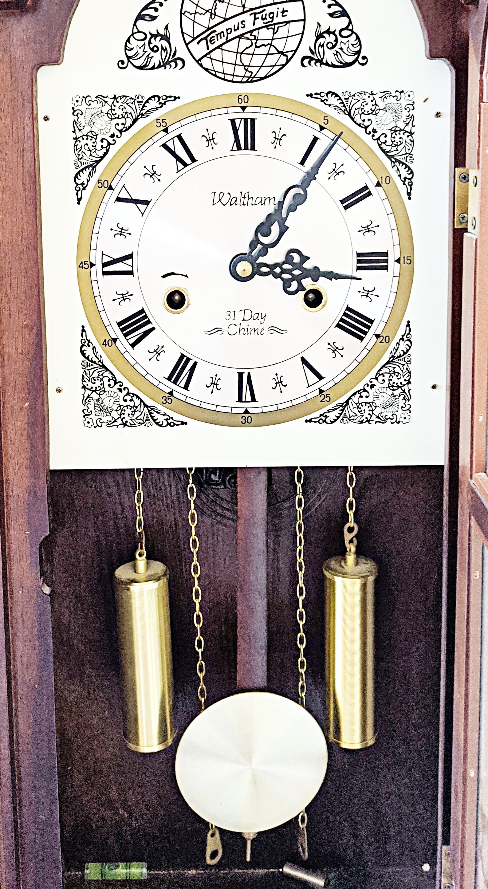 Vintage / Antique Waltham 31 day chiming Pendulum wall clock Etsy