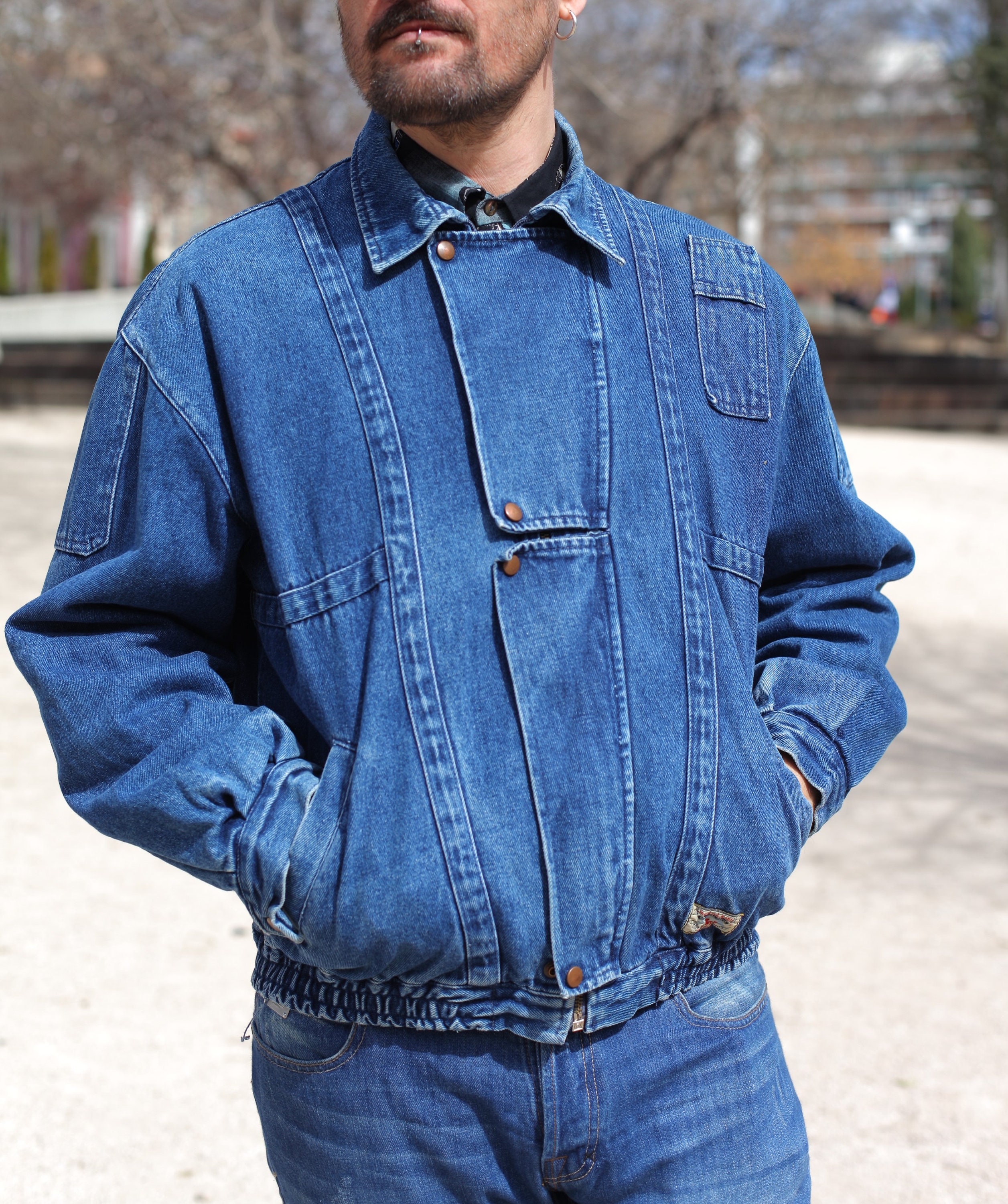 Destroyed Workwear Denim Jacket - Ready to Wear