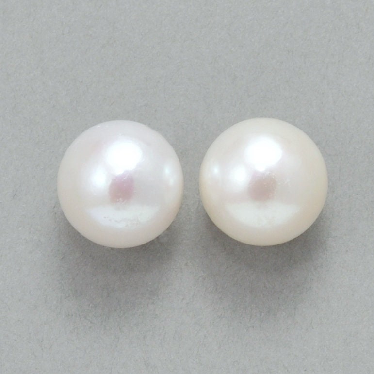 Ivory Half Pearls In 1mm And 3mm Mix