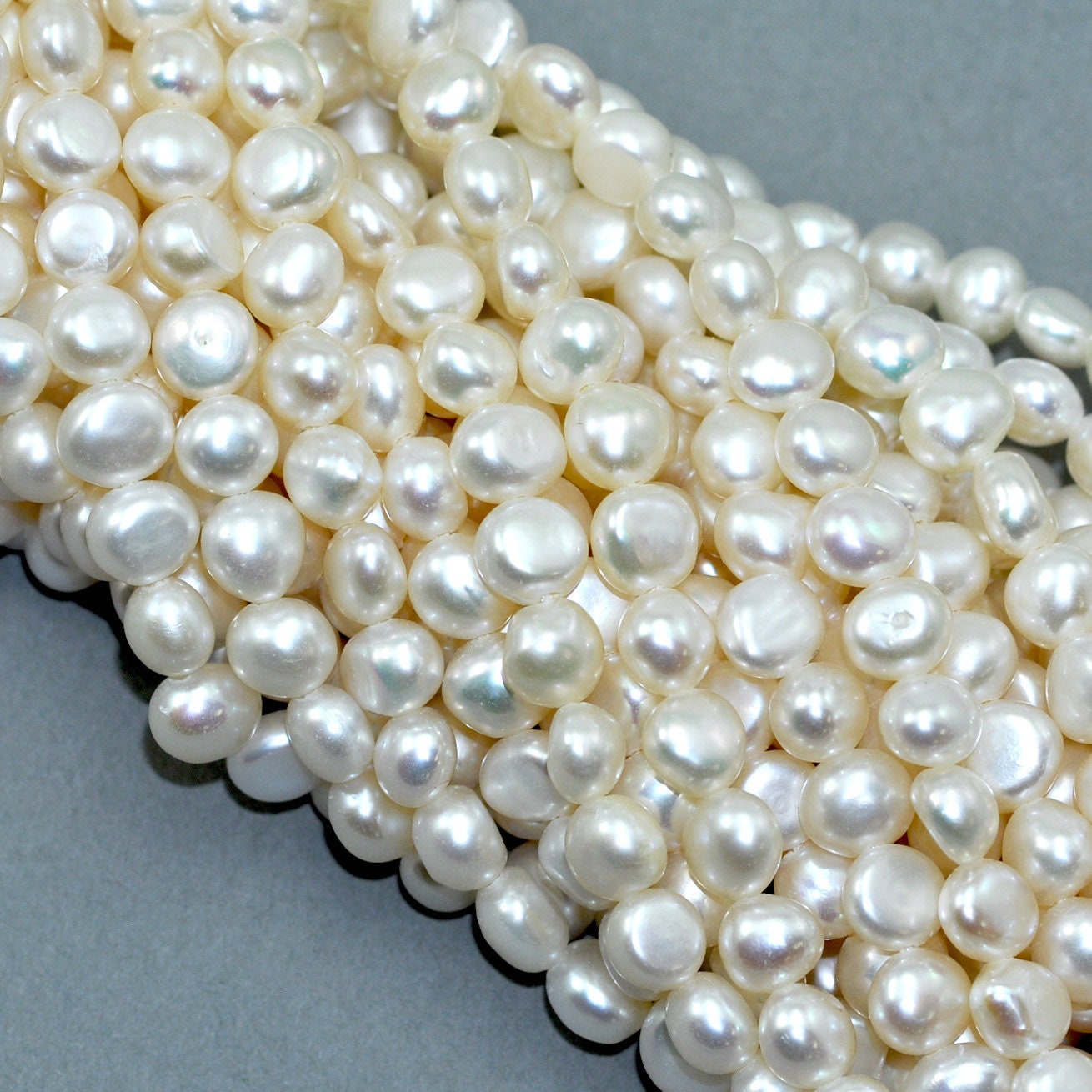 2-18mm Ivory Faux Pearls Round Smooth Ivory ABS Imitation Pearls