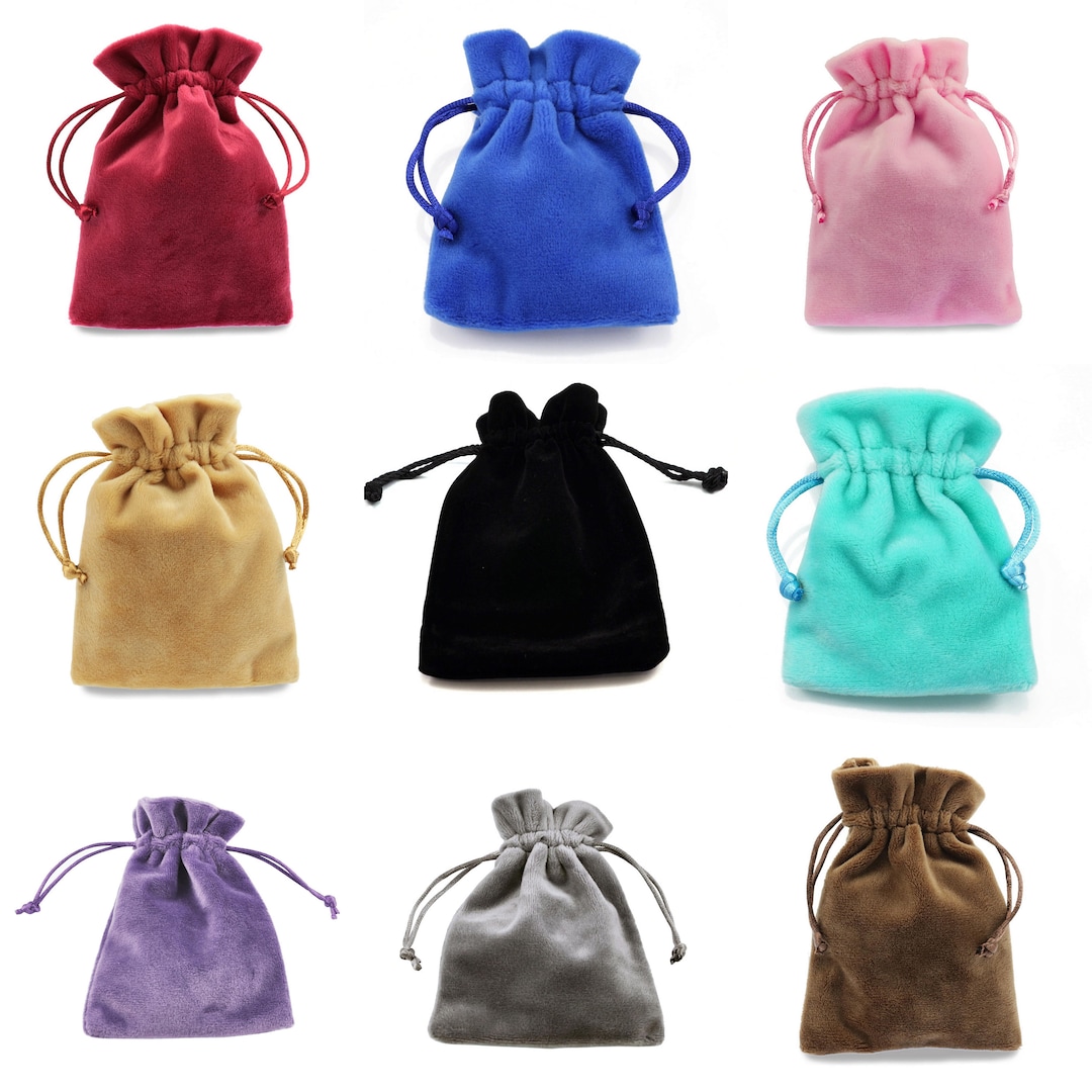 COHEALI 100pcs Gift Bags Jewelry Pouches Party Goodies Bags Jewelry Bags  Drawstring Small Bags for Jewelry Sachet Bags Small Jewelry Bags Small