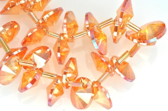 FAMLEAF 70 Perline Rotonde In Vetro Cristallo, 10 - Foto 5