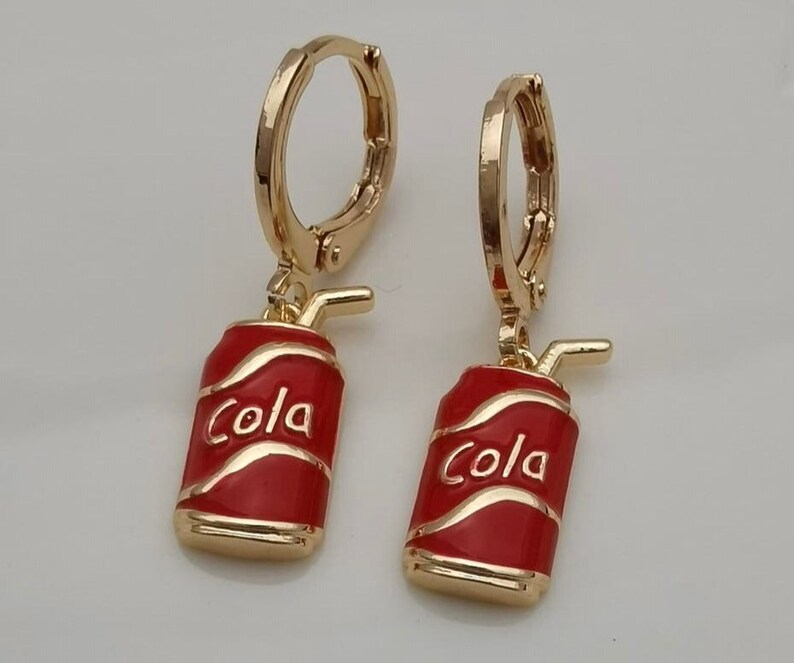 Cola Charm Earrings