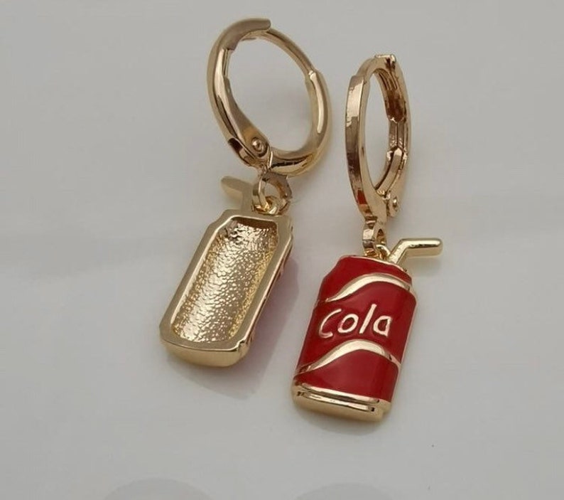 Cola Charm Earrings
