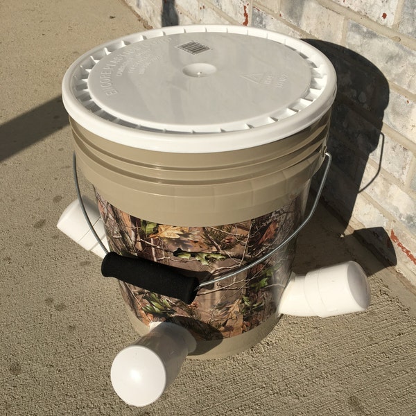 Comedero automático para pollos: Comedero para aves de corral con diseño de camuflaje especial de Pascua, resistente al agua