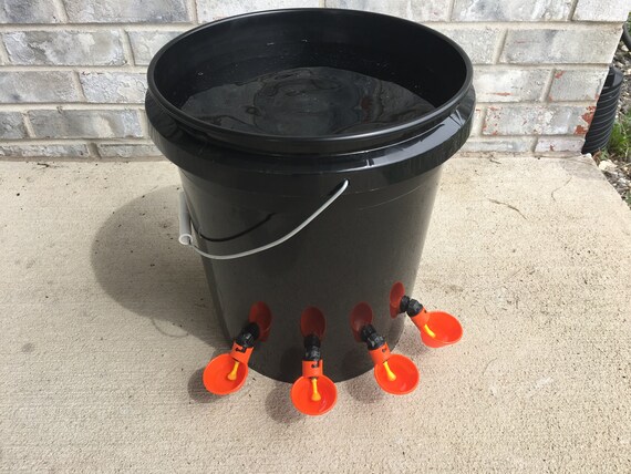 4 Pc Automatic Chicken Water Feeder Black Friday Christmas Etsy