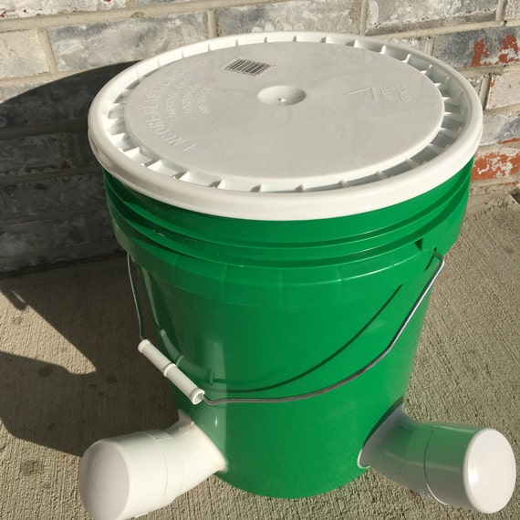 Automatic Chicken Poultry Feeder Bucket Cute Valentine Etsy