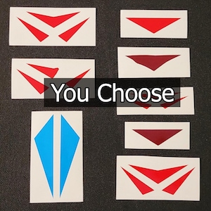 Vinyl Chevron Decals (8 Options)
