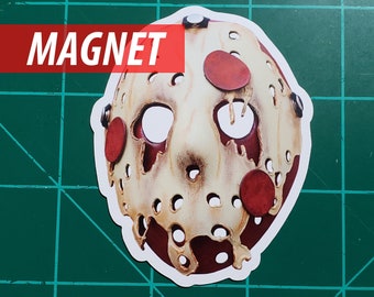 Pizza Jason 3" Magnet