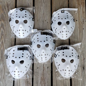Vintage Mask Hockey Goalie precut blank + straps + chevrons version Fr –  hockeymasksdesignfx