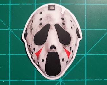 Ghostface Jason - Sticker 3x2.5"