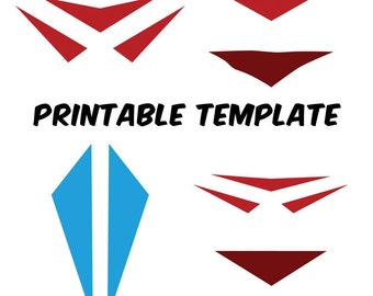 Chevrons TEMPLATE - Digital Download