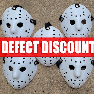 DEFECT DISCOUNT - Misshapen Blank Masks