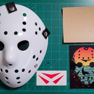 Plastic Jason Style Hockey Mask W/ Optional Chevrons - Etsy