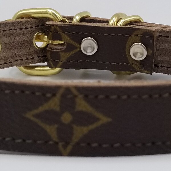Louis Vuitton Dog Collars Etsy