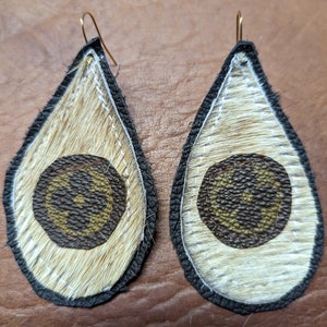 Faux Lv Earrings  Natural Resource Department
