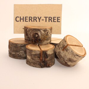 Set Of 20 Cherry Tree Place Card Holders Woodland Wedding Etsy