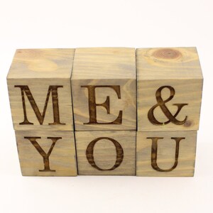 5 inch wooden blocks