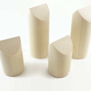 Wooden tower shapes. unfinished wood towers. wooden crafts supplies. diy wooden shapes