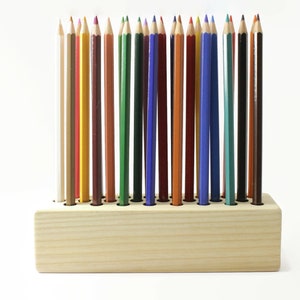Ash tree pencil holder | Pen holder | Wooden desk decor | Wood decor | Wooden office organizer | Pencil storage | Desk storage