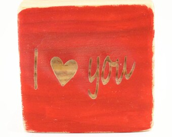 Valentine's day blocks. personalized valentines day blocks. love wood blocks. romantic blocks. Valentines gift idea