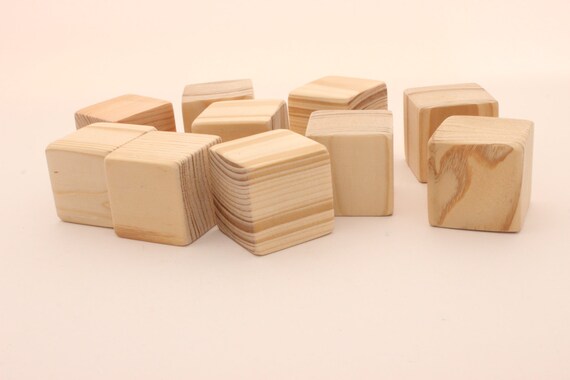 1 inch wooden blocks