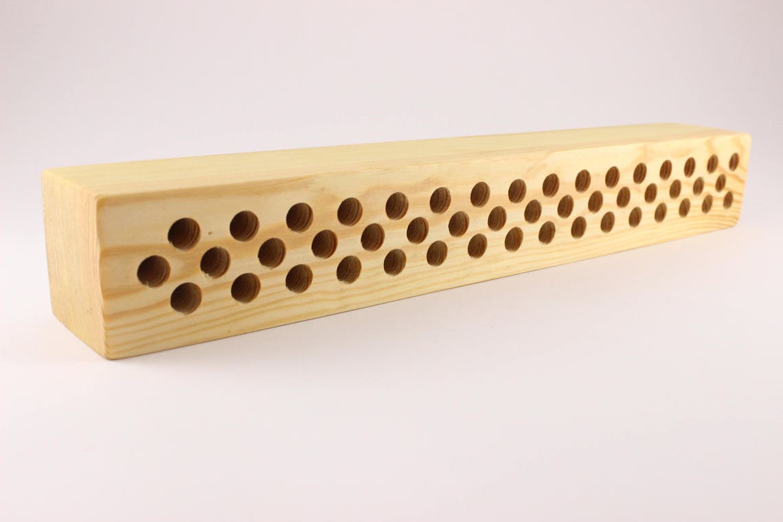 Large Wooden Pencil Holder Big Pencil Holder Desk Decor Etsy