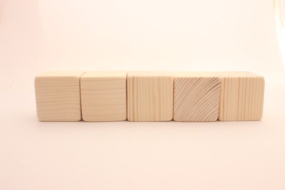 5cm wooden blocks