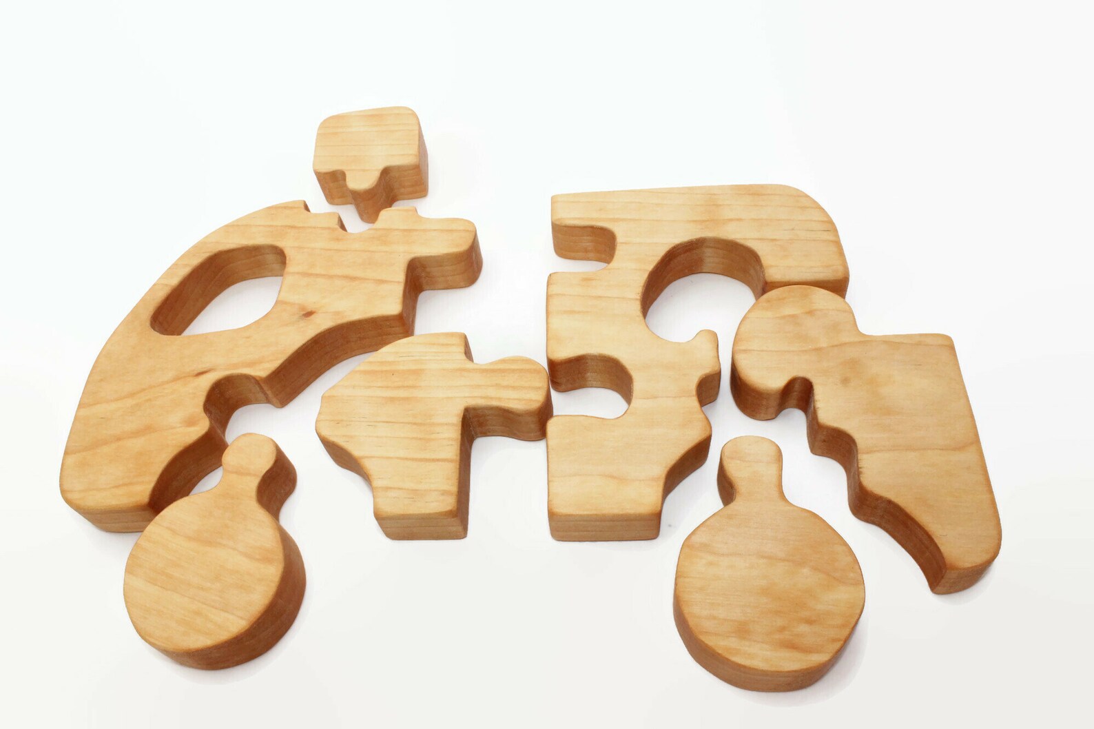 Wooden Car Puzzle 81 X 67 in Large Puzzle Ambulance Etsy