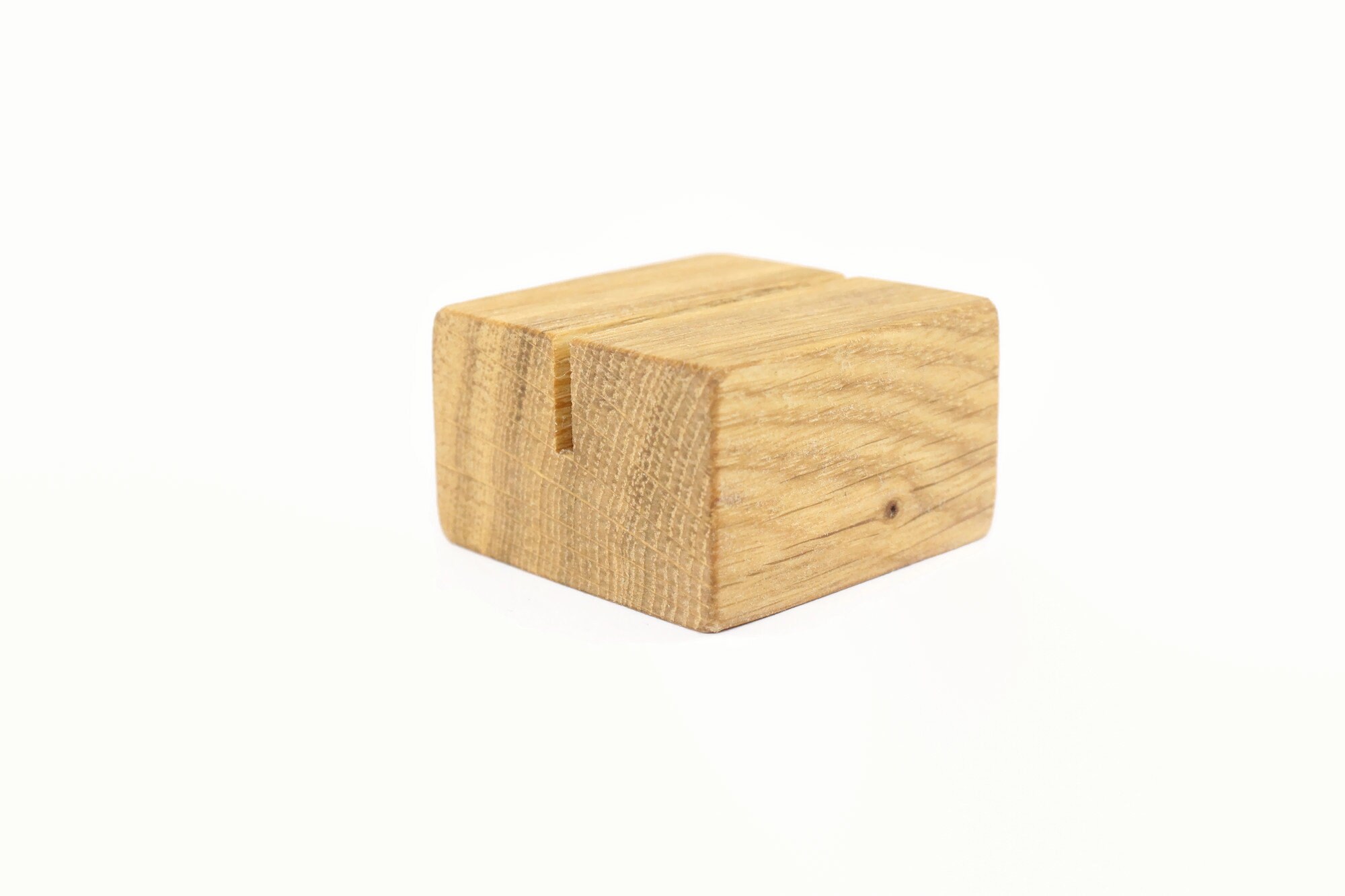 Set of 15 Wooden Card Holders Table Number Holder Oak Etsy