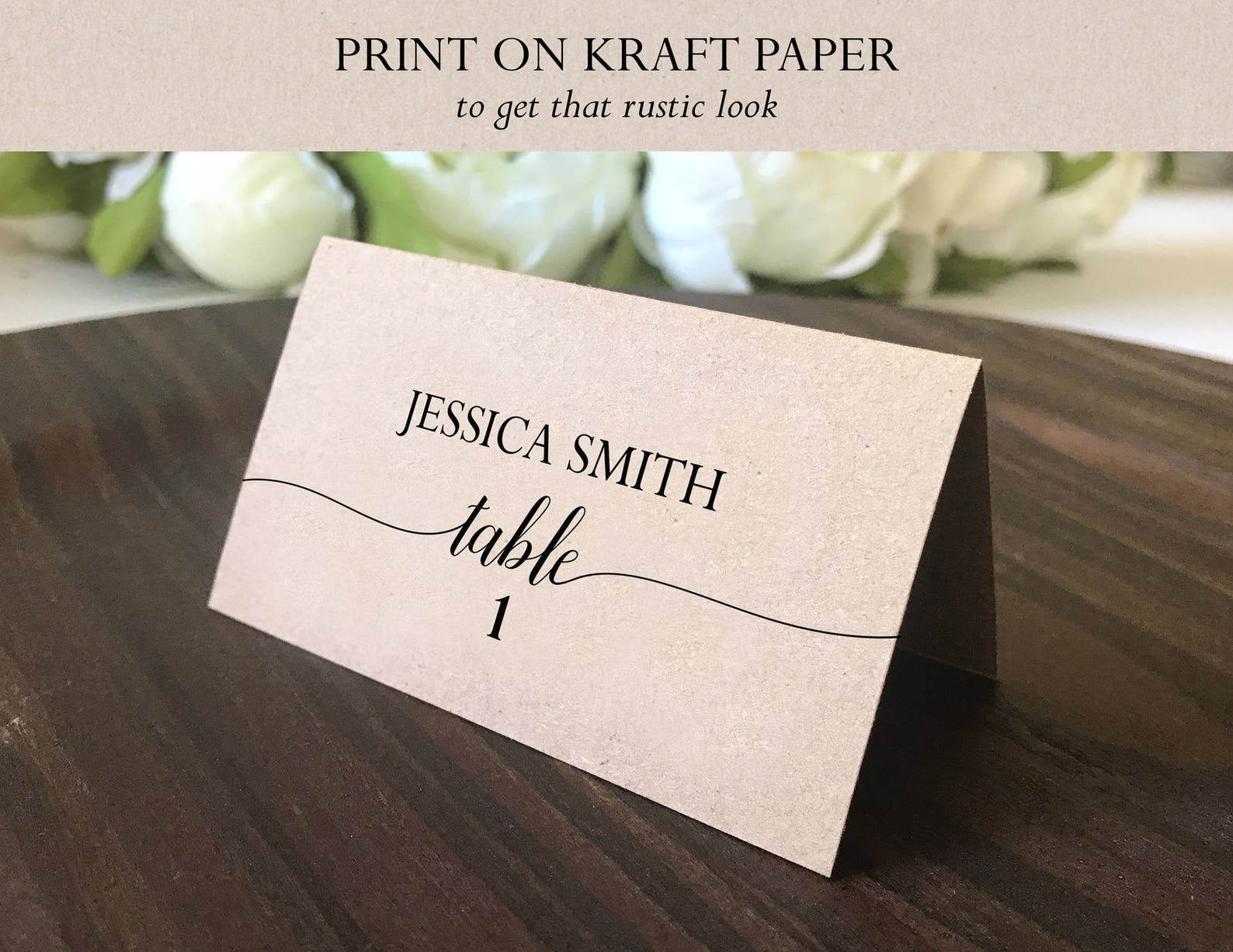 Image 15 for Printable Escort Cards Template