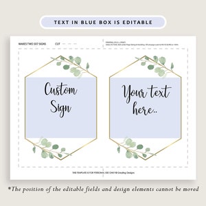 Greenery Wedding Sign, Printable Wedding Sign,custom Wedding Sign ...