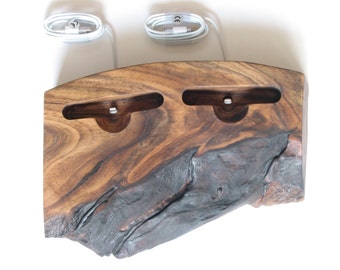 iPhone Dockingstation, iPhone Charger, iPhone Dockingstation aus Walnussholz