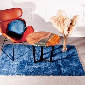 DUNAJ walnoothouten salontafel
