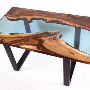 Live edge walnut coffee table - AVAILABLE
