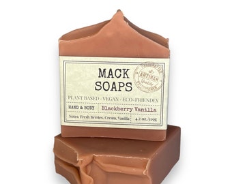 Blackberry Vanilla Bar Soap