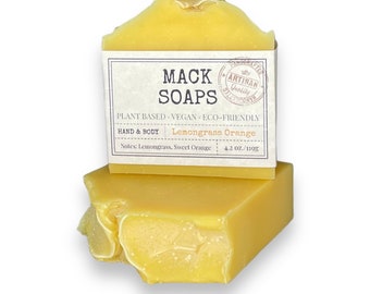 Lemongrass Orange Bar Soap