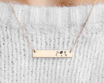 HUKKUN Wolf Halskette - Sterling Silber 925 Mit Wolfsanhänger